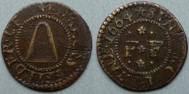 Sonning, Francis Feilder 1664 farthing